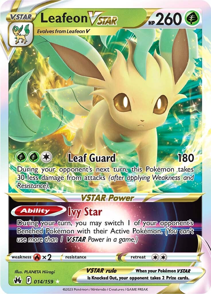 Leafeon VSTAR (014/159) [Sword & Shield: Crown Zenith] - Card Brawlers | Quebec | Canada | Yu-Gi-Oh!