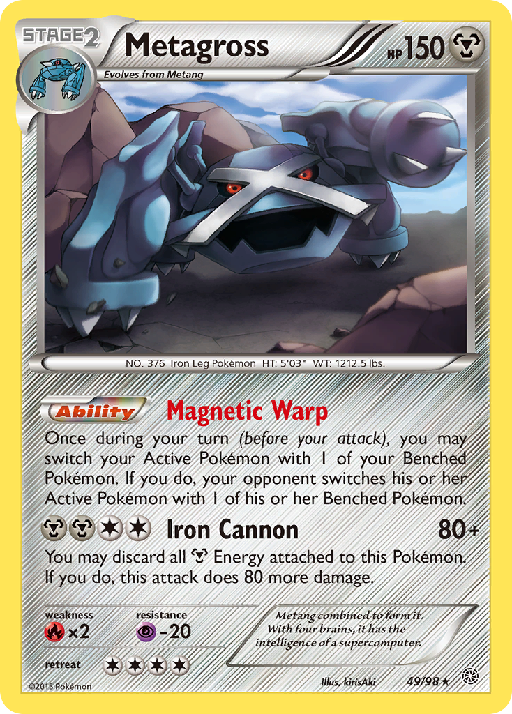 Metagross (49/98) [XY: Ancient Origins] - Card Brawlers | Quebec | Canada | Yu-Gi-Oh!