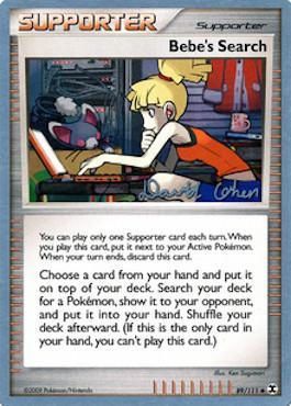 Bebe's Search (89/111) (Stallgon - David Cohen) [World Championships 2009] - Card Brawlers | Quebec | Canada | Yu-Gi-Oh!