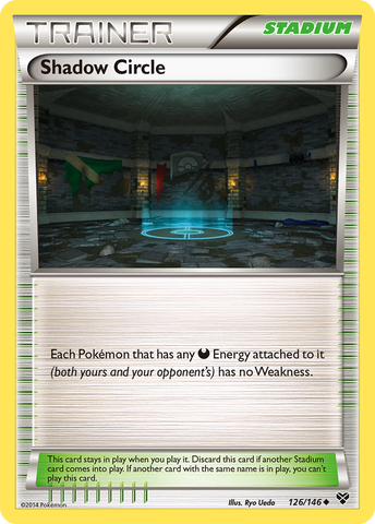 Shadow Circle (126/146) [XY: Base Set] - Card Brawlers | Quebec | Canada | Yu-Gi-Oh!