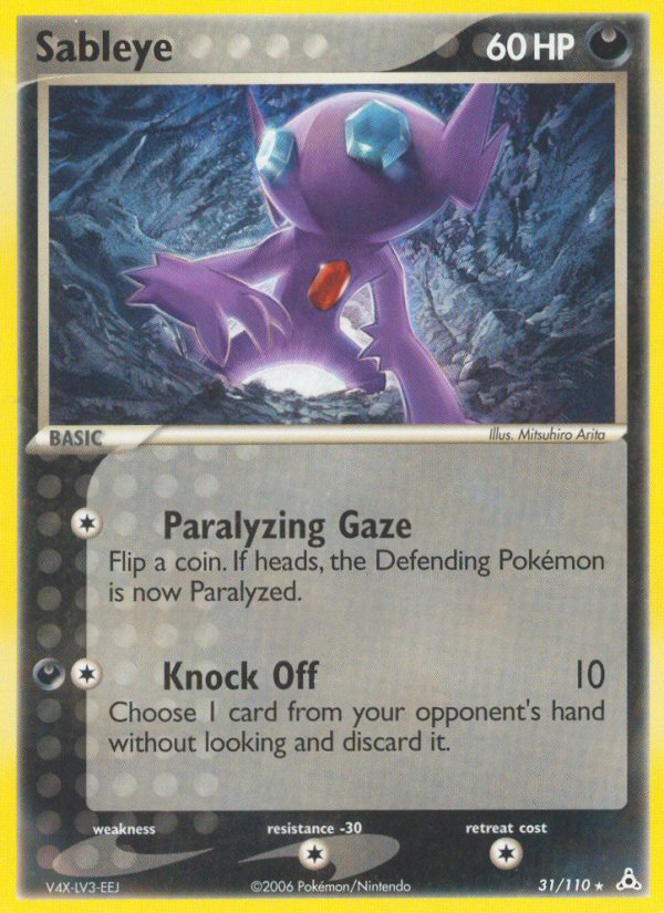 Sableye (31/110) [EX: Holon Phantoms] - Card Brawlers | Quebec | Canada | Yu-Gi-Oh!