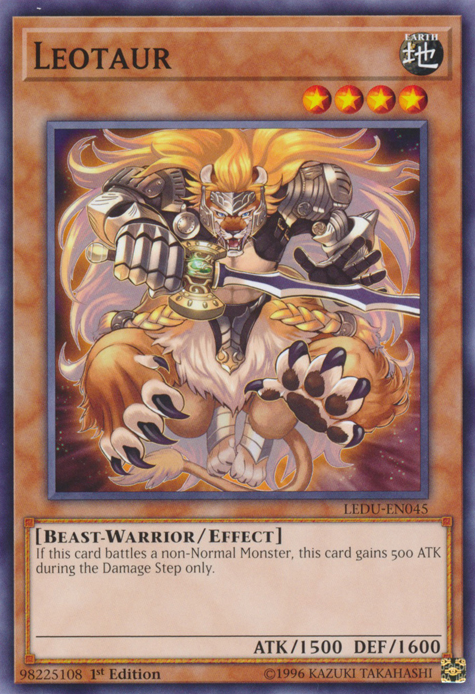 Leotaur [LEDU-EN045] Common - Yu-Gi-Oh! - Card Brawlers | Quebec | Canada |