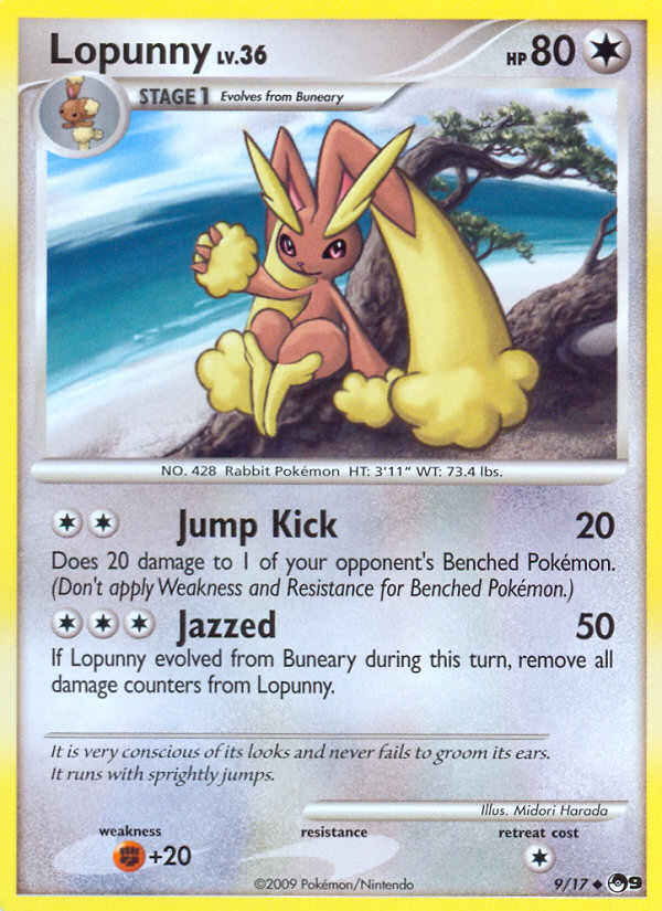 Lopunny (9/17) [POP Series 9] - Card Brawlers | Quebec | Canada | Yu-Gi-Oh!