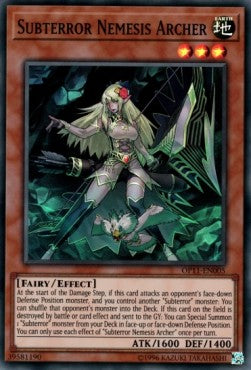 Subterror Nemesis Archer [OP11-EN005] Super Rare - Card Brawlers | Quebec | Canada | Yu-Gi-Oh!
