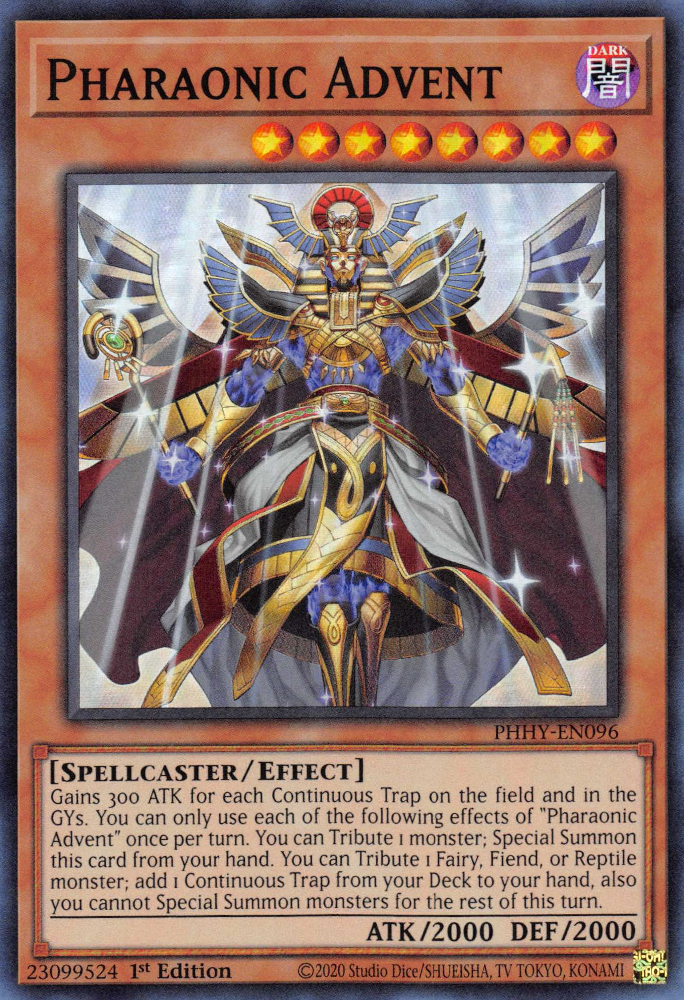 Pharaonic Advent [PHHY-EN096] Super Rare - Card Brawlers | Quebec | Canada | Yu-Gi-Oh!