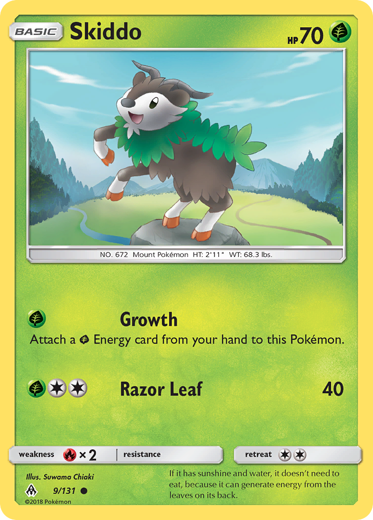 Skiddo (9/131) [Sun & Moon: Forbidden Light] - Card Brawlers | Quebec | Canada | Yu-Gi-Oh!