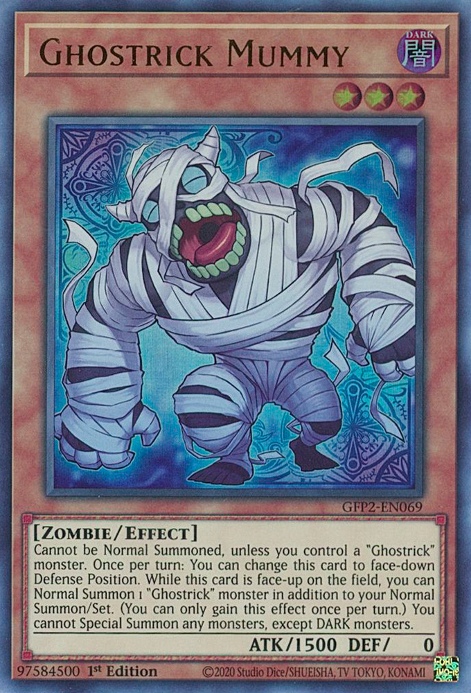 Ghostrick Mummy [GFP2-EN069] Ultra Rare - Card Brawlers | Quebec | Canada | Yu-Gi-Oh!