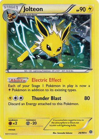 Jolteon (26/98) (Cosmos Holo) [XY: Ancient Origins] - Card Brawlers | Quebec | Canada | Yu-Gi-Oh!