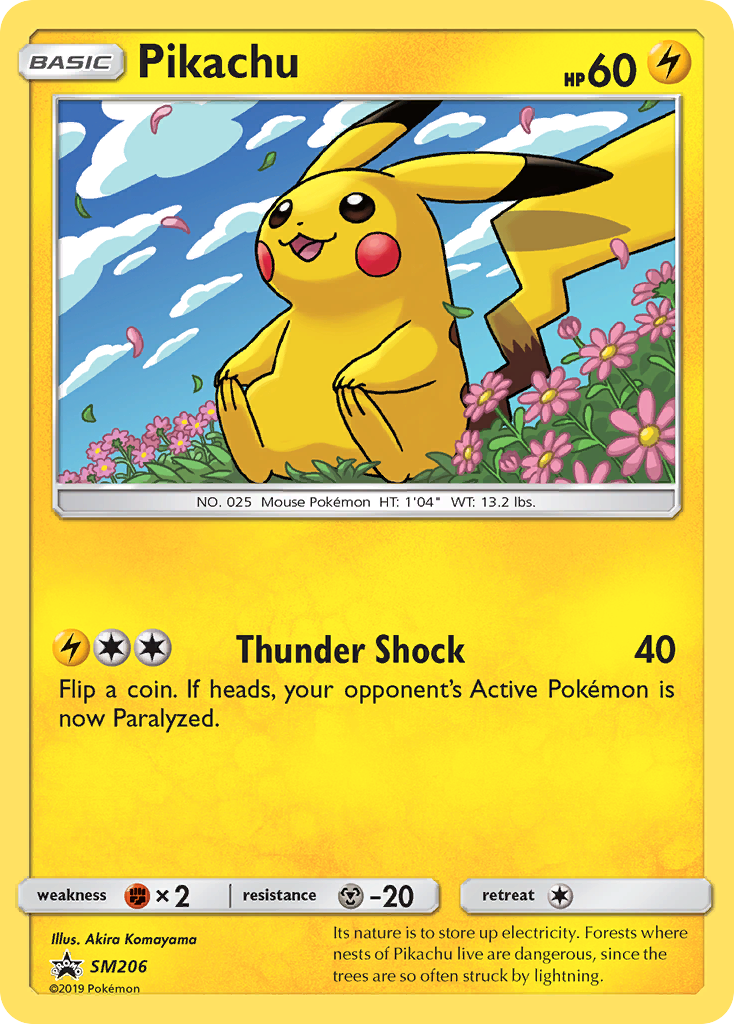Pikachu (SM206) [Sun & Moon: Black Star Promos] - Card Brawlers | Quebec | Canada | Yu-Gi-Oh!