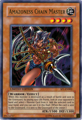 Amazoness Chain Master [SP1-EN002] Ultra Rare - Card Brawlers | Quebec | Canada | Yu-Gi-Oh!