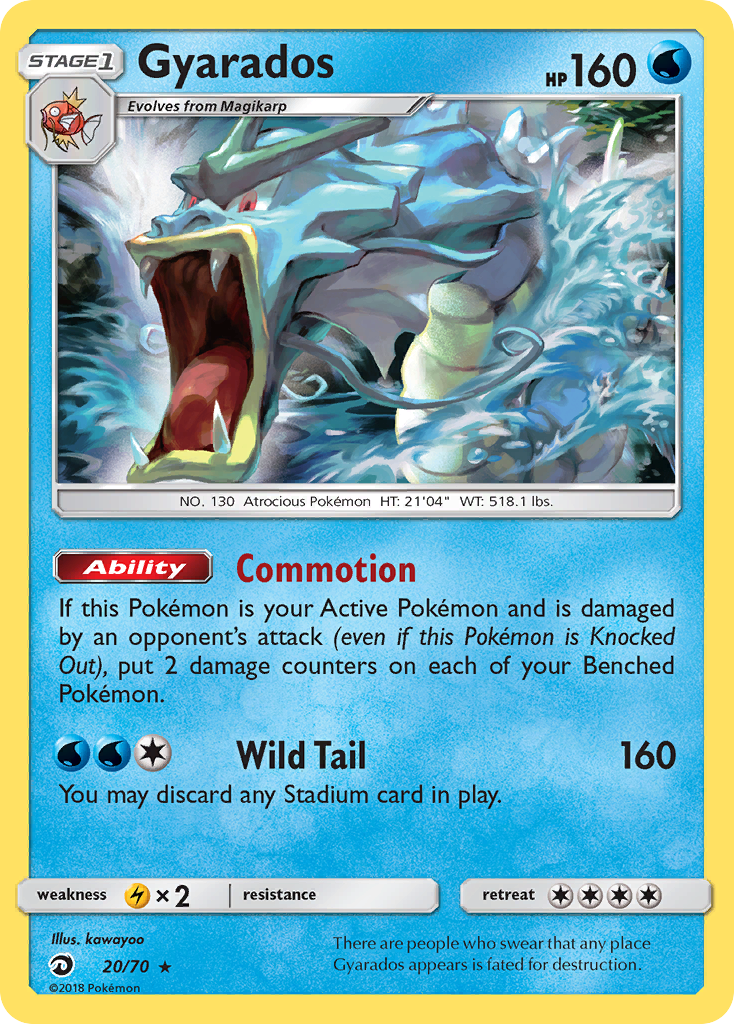Gyarados (20/70) [Sun & Moon: Dragon Majesty] - Card Brawlers | Quebec | Canada | Yu-Gi-Oh!