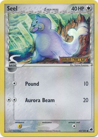Seel (62/101) (Delta Species) (Stamped) [EX: Dragon Frontiers] - Card Brawlers | Quebec | Canada | Yu-Gi-Oh!