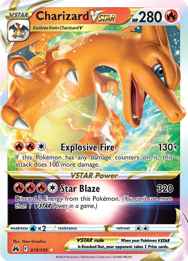 Charizard VSTAR (019/159) [Sword & Shield: Crown Zenith] - Card Brawlers | Quebec | Canada | Yu-Gi-Oh!