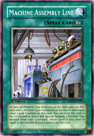 Machine Assembly Line [ABPF-EN057] Common - Card Brawlers | Quebec | Canada | Yu-Gi-Oh!