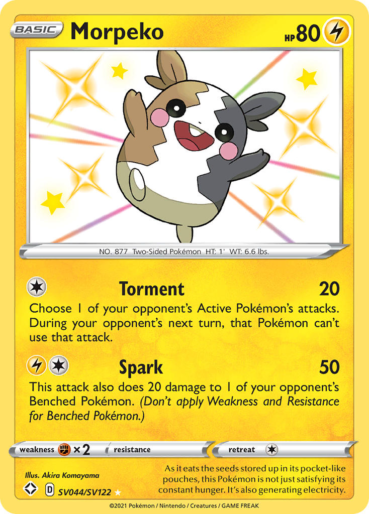 Morpeko (SV044/SV122) [Sword & Shield: Shining Fates] - Card Brawlers | Quebec | Canada | Yu-Gi-Oh!