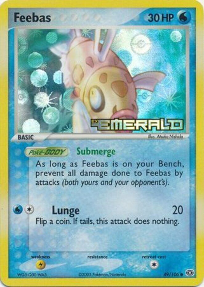 Feebas (49/106) (Stamped) [EX: Emerald] - Card Brawlers | Quebec | Canada | Yu-Gi-Oh!