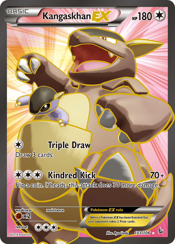Kangaskhan EX (103/106) [XY: Flashfire] - Card Brawlers | Quebec | Canada | Yu-Gi-Oh!