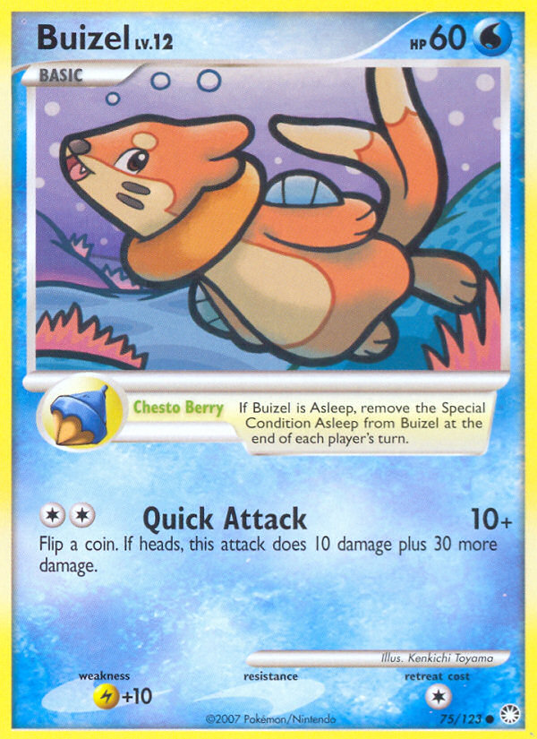 Buizel (75/123) [Diamond & Pearl: Mysterious Treasures] - Card Brawlers | Quebec | Canada | Yu-Gi-Oh!