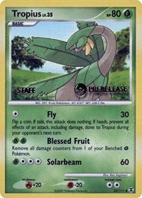 Tropius (52/111) (Staff Prerelease Promo) [Nintendo: Black Star Promos] - Card Brawlers | Quebec | Canada | Yu-Gi-Oh!