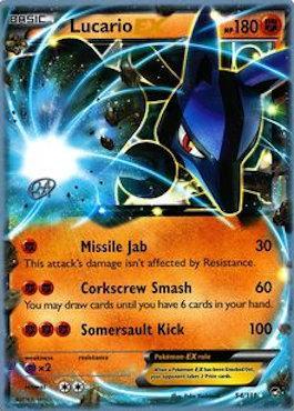 Lucario EX (54/111) (The Flying Hammer - Rowan Stavenow) [World Championships 2015] - Card Brawlers | Quebec | Canada | Yu-Gi-Oh!