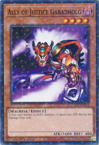 Ally of Justice Garadholg (Duel Terminal) [HAC1-EN078] Common - Card Brawlers | Quebec | Canada | Yu-Gi-Oh!