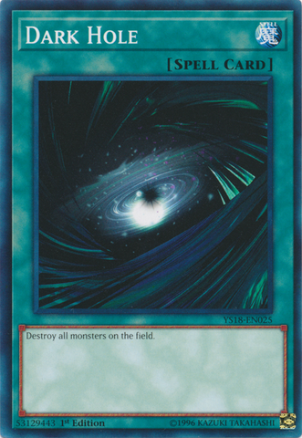 Dark Hole [YS18-EN025] Common - Yu-Gi-Oh! - Card Brawlers | Quebec | Canada |