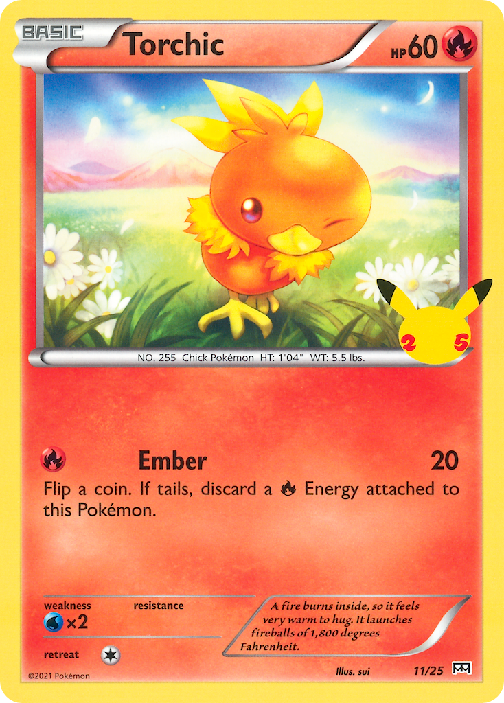 Torchic (11/25) [McDonald's 25th Anniversary] - Card Brawlers | Quebec | Canada | Yu-Gi-Oh!