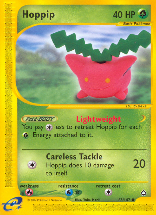 Hoppip (83/147) [Aquapolis] - Card Brawlers | Quebec | Canada | Yu-Gi-Oh!