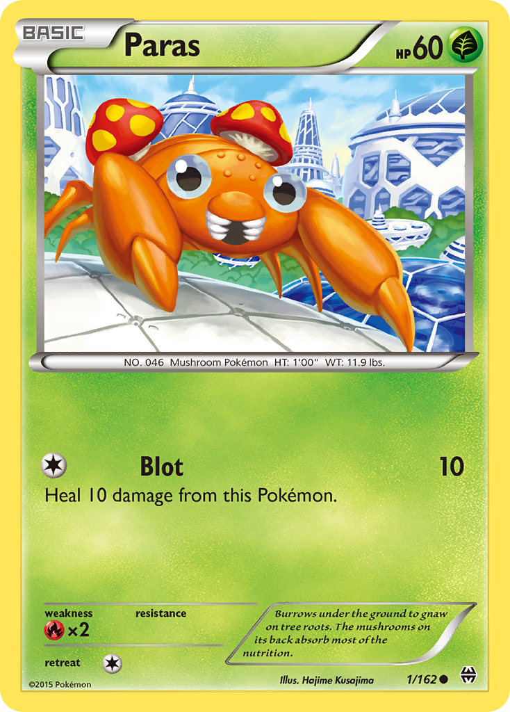 Paras (1/162) [XY: BREAKthrough] - Card Brawlers | Quebec | Canada | Yu-Gi-Oh!