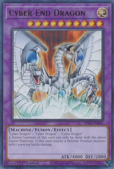 Cyber End Dragon [SDCS-EN041] Ultra Rare - Card Brawlers | Quebec | Canada | Yu-Gi-Oh!