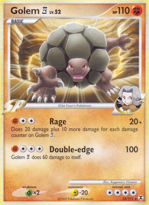 Golem (23/111) [Platinum: Rising Rivals] - Card Brawlers | Quebec | Canada | Yu-Gi-Oh!