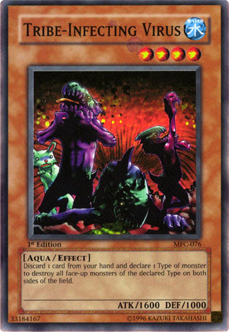 Tribe-Infecting Virus [MFC-076] Super Rare - Card Brawlers | Quebec | Canada | Yu-Gi-Oh!