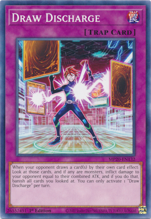 Draw Discharge [MP20-EN132] Common - Card Brawlers | Quebec | Canada | Yu-Gi-Oh!