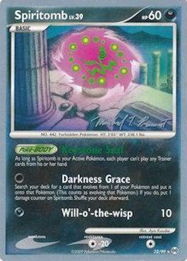 Spiritomb LV.39 (32/99) (Boltevoir - Michael Pramawat) [World Championships 2010] - Card Brawlers | Quebec | Canada | Yu-Gi-Oh!