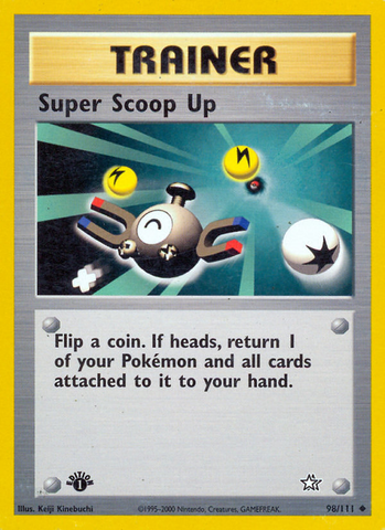 Super Scoop Up (98/111) [Neo Genesis 1st Edition] - Card Brawlers | Quebec | Canada | Yu-Gi-Oh!