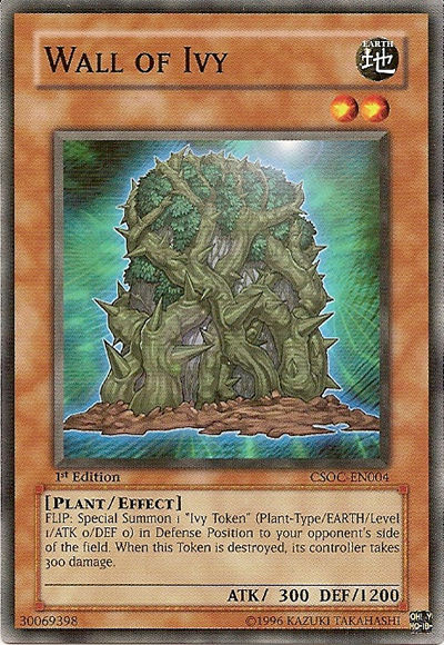 Wall of Ivy [CSOC-EN004] Common - Yu-Gi-Oh! - Card Brawlers | Quebec | Canada |