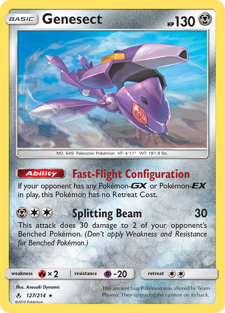 Genesect (127/214) [Sun & Moon: Unbroken Bonds] - Card Brawlers | Quebec | Canada | Yu-Gi-Oh!