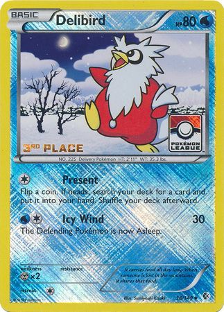 Delibird (38/149) (League Promo 3rd Place) [Black & White: Boundaries Crossed] - Card Brawlers | Quebec | Canada | Yu-Gi-Oh!