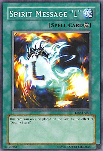 Spirit Message "L" [DB2-EN025] Common - Yu-Gi-Oh! - Card Brawlers | Quebec | Canada |