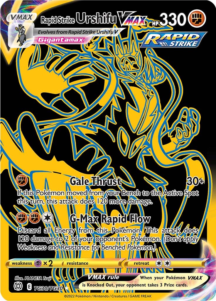 Rapid Strike Urshifu VMAX (TG30/TG30) [Sword & Shield: Brilliant Stars] - Card Brawlers | Quebec | Canada | Yu-Gi-Oh!