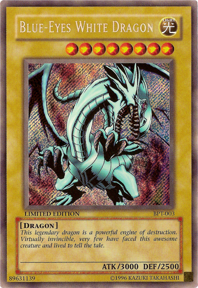 Blue-Eyes White Dragon [BPT-003] Secret Rare - Yu-Gi-Oh! - Card Brawlers | Quebec | Canada |