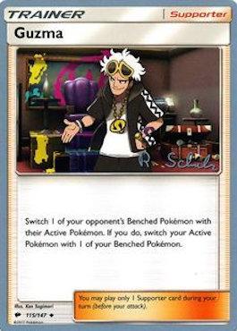 Guzma (115/147) (Victory Map - Robin Schulz) [World Championships 2018] - Card Brawlers | Quebec | Canada | Yu-Gi-Oh!