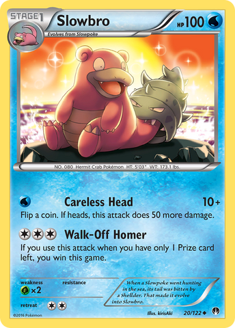 Slowbro (20/122) [XY: BREAKpoint] - Card Brawlers | Quebec | Canada | Yu-Gi-Oh!