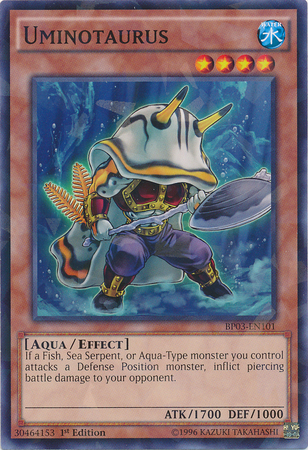 Uminotaurus [BP03-EN101] Shatterfoil Rare - Card Brawlers | Quebec | Canada | Yu-Gi-Oh!