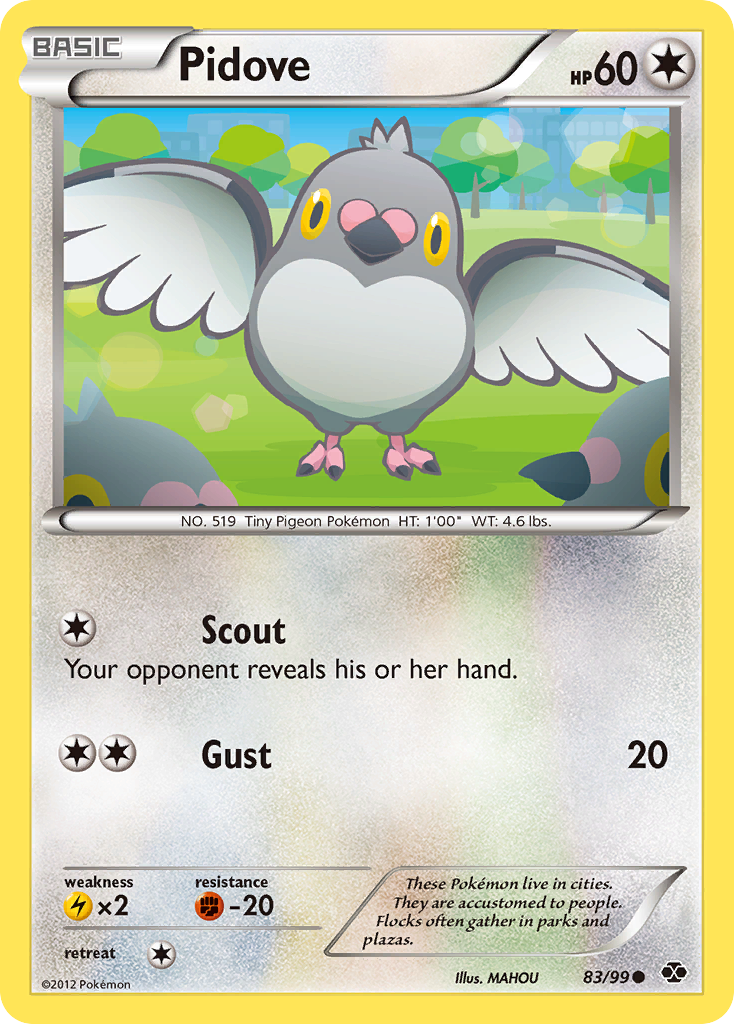Pidove (83/99) [Black & White: Next Destinies] - Card Brawlers | Quebec | Canada | Yu-Gi-Oh!