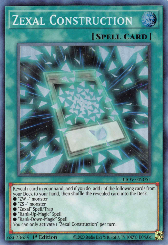 Zexal Construction [LIOV-EN051] Super Rare - Card Brawlers | Quebec | Canada | Yu-Gi-Oh!