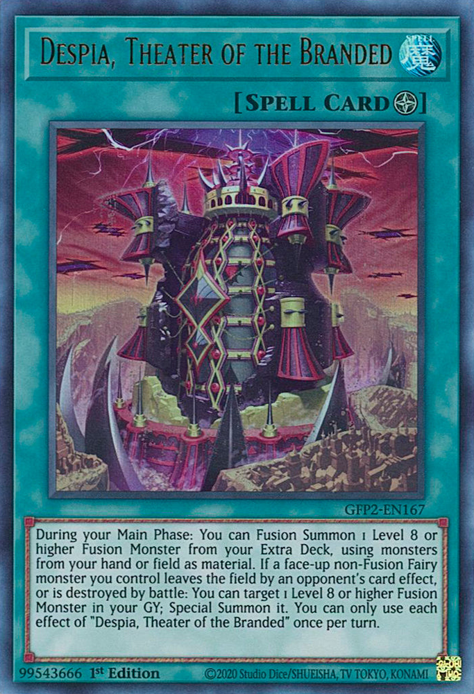 Despia, Theater of the Branded [GFP2-EN167] Ultra Rare - Card Brawlers | Quebec | Canada | Yu-Gi-Oh!