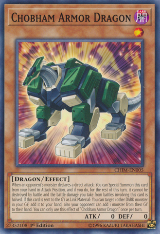 Chobham Armor Dragon [CHIM-EN005] Common - Card Brawlers | Quebec | Canada | Yu-Gi-Oh!