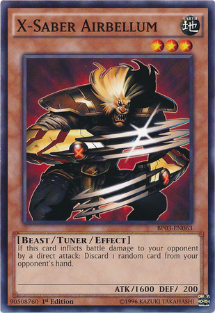 X-Saber Airbellum [BP03-EN063] Common - Card Brawlers | Quebec | Canada | Yu-Gi-Oh!