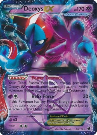 Deoxys EX (53/116) (Jumbo Card) [Black & White: Plasma Freeze] - Card Brawlers | Quebec | Canada | Yu-Gi-Oh!